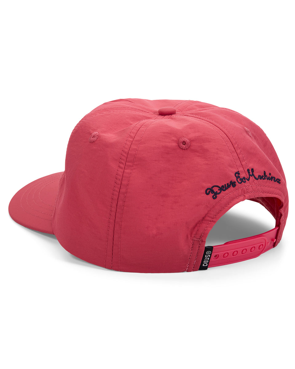 Sentient Red Hat Hats | Deus Ex Machina | Sentient Cap - Raspberry – Deus Ex Machina ...