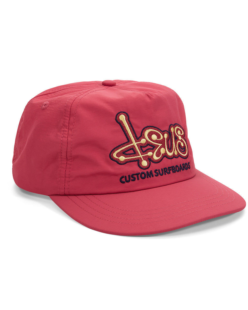 Sentient Red Hat Hats | Deus Ex Machina | Sentient Cap - Raspberry – Deus Ex Machina ...