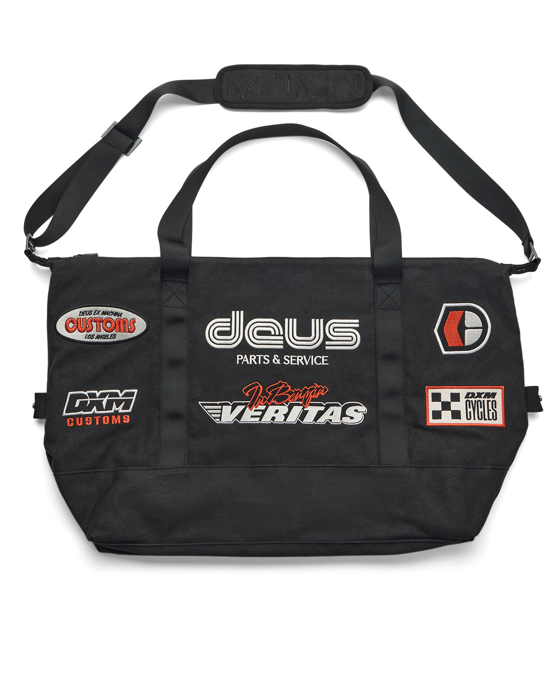 Accessories Deus Ex Machina Team Racing Tote Black Deus Ex accessories-deus-ex-machina-team-racing-tote-black-deus-ex