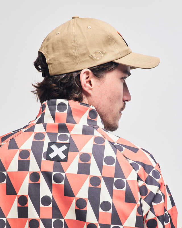 Mini Mosaic Cap - Tan