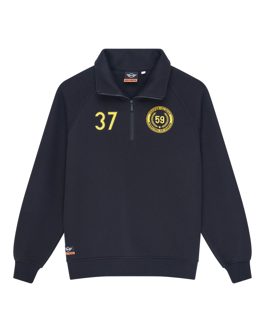 Fleece | Deus Ex Machina | Cc 1/4 Zip Fleece - Black – Deus Ex