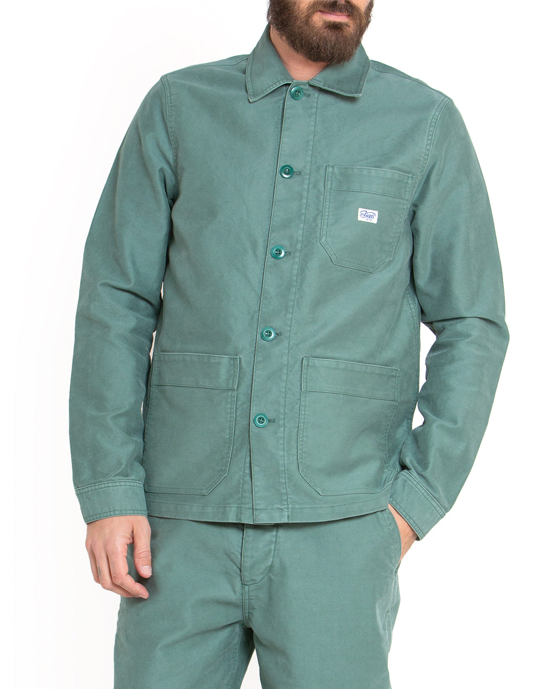 Green deals work coat