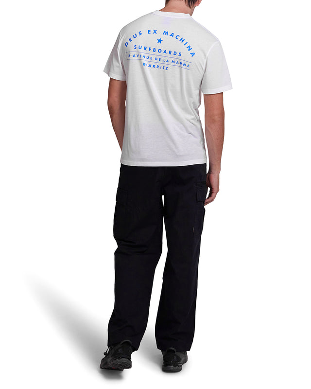 Biarritz Surf Tee - Vintage White