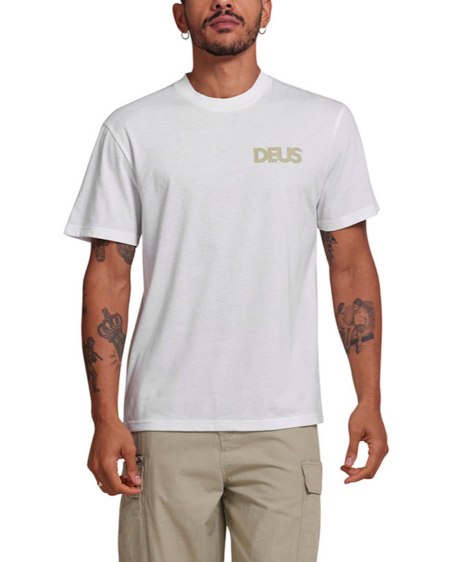 Byron Surf Tee - Vintage White