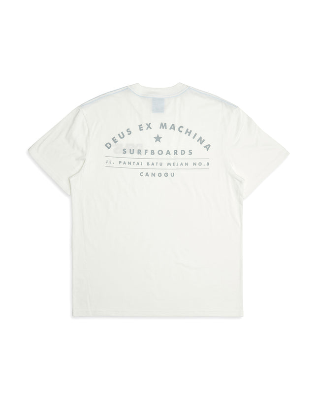 Canggu Surf Tee - Vintage White