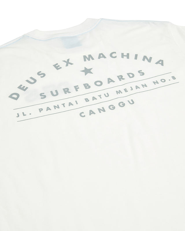 Canggu Surf Tee - Vintage White