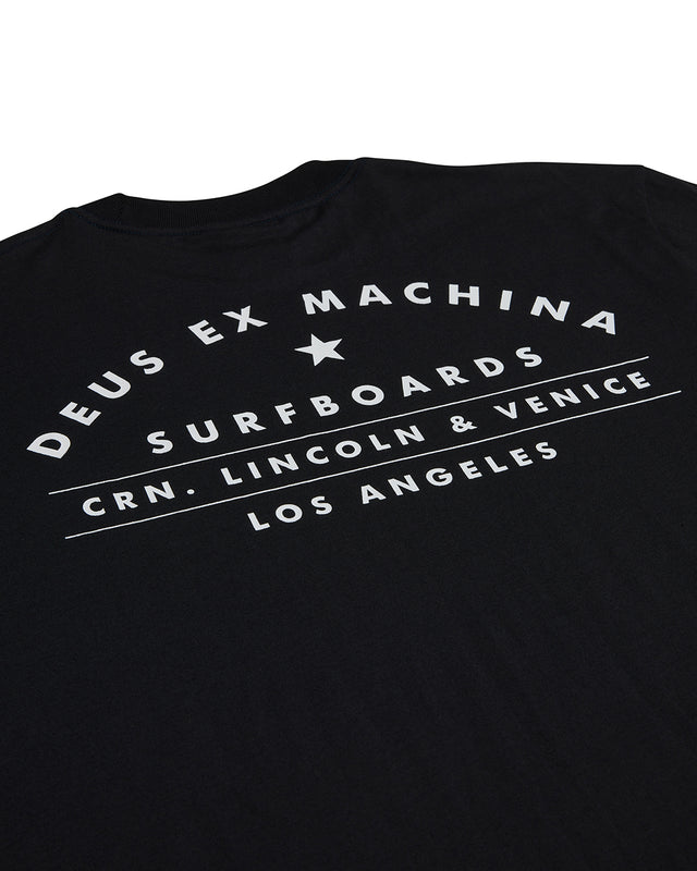 Venice Surf Tee - Black