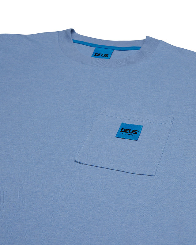 Take Off Pocket Tee - Forever Blue