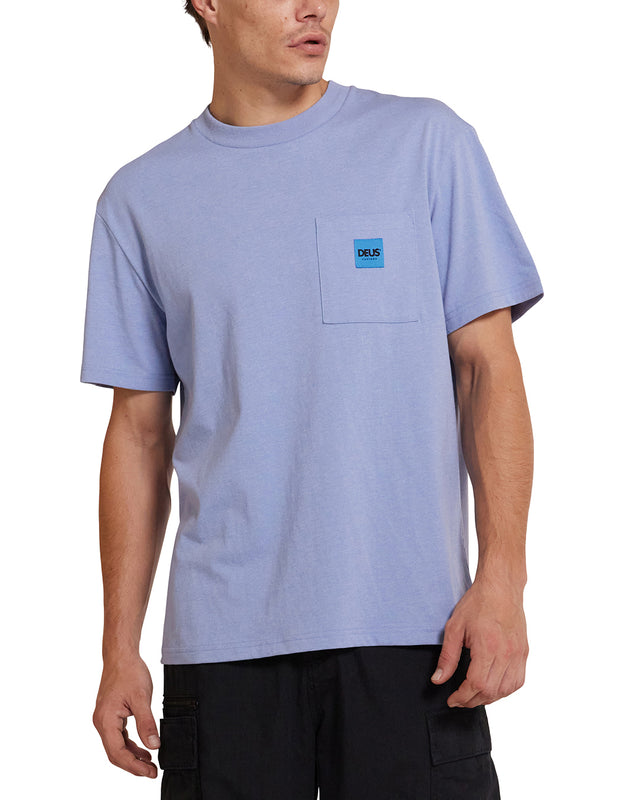 Take Off Pocket Tee - Forever Blue