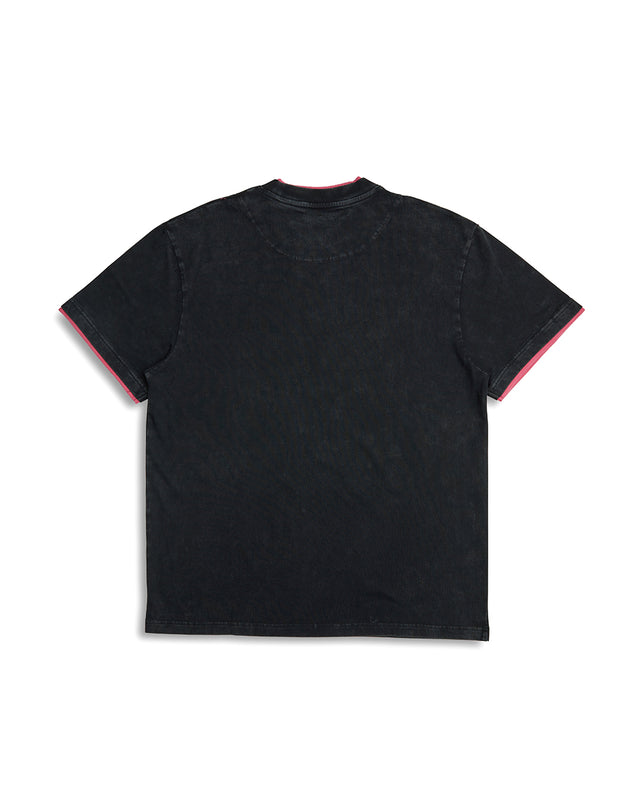 Double Up Tee - Anthracite
