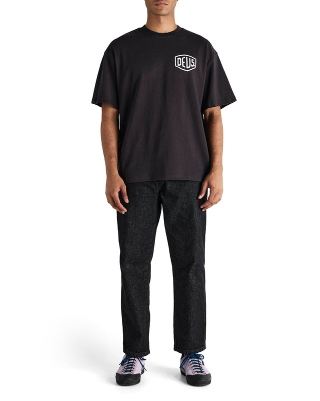 Oversized Camperdown Address Tee - Anthracite