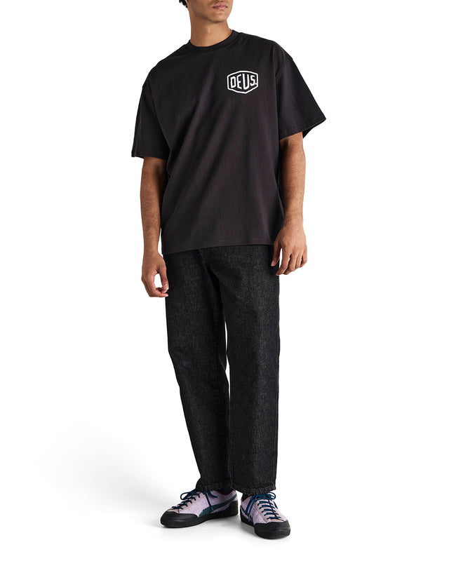 Oversized Camperdown Address Tee - Anthracite