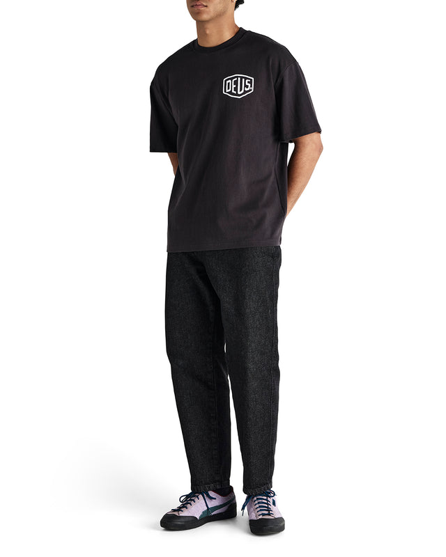 Oversized Camperdown Address Tee - Anthracite