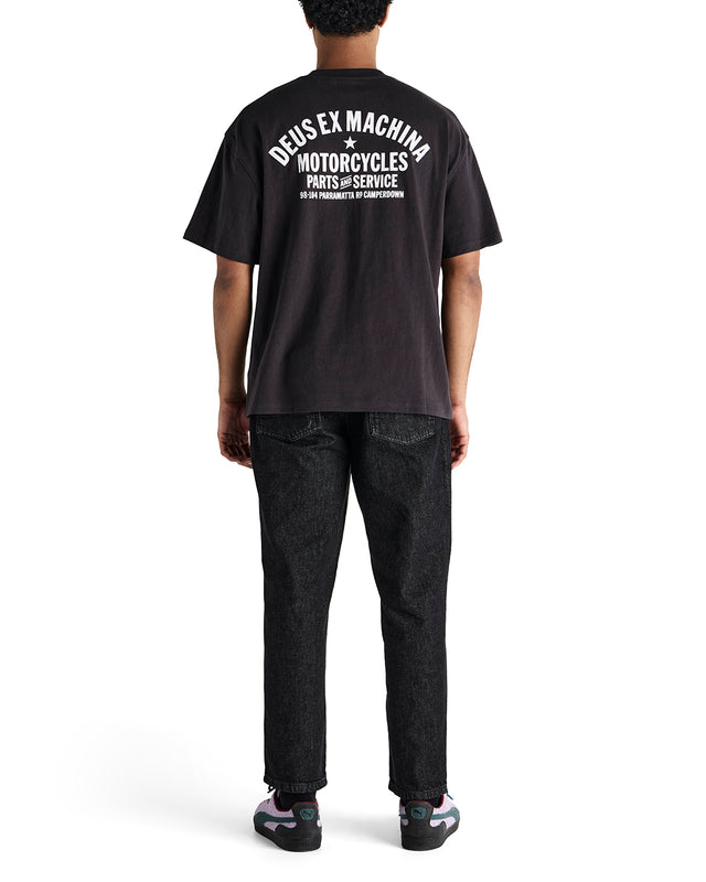 Oversized Camperdown Address Tee - Anthracite