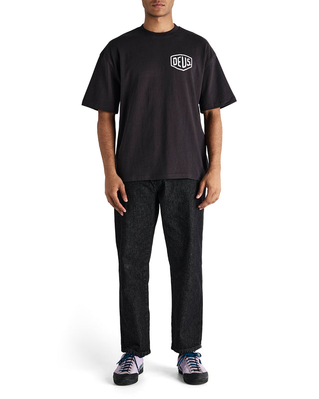 Oversized Byron Address Tee - Anthracite