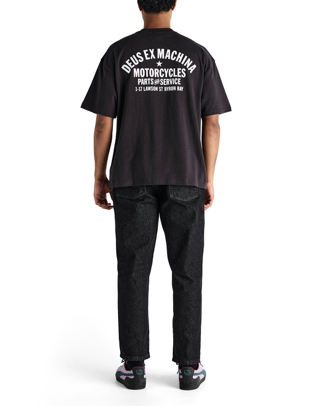 Oversized Byron Address Tee - Anthracite