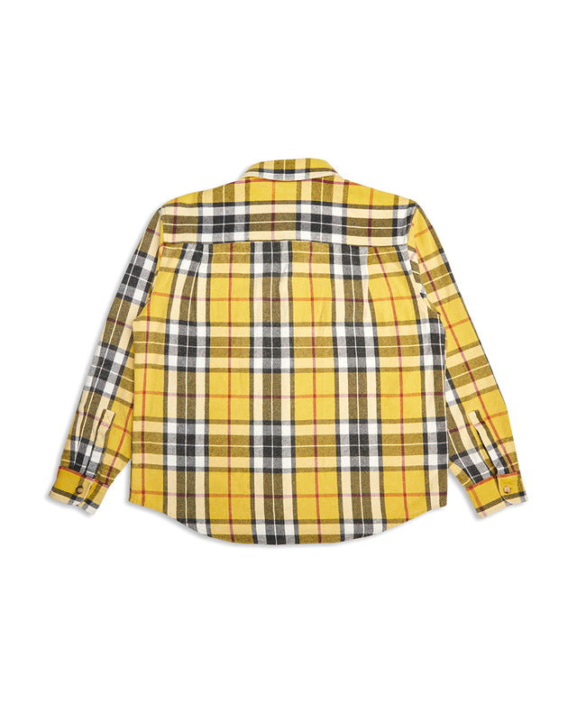 Vacay Check Shirt - Lemon
