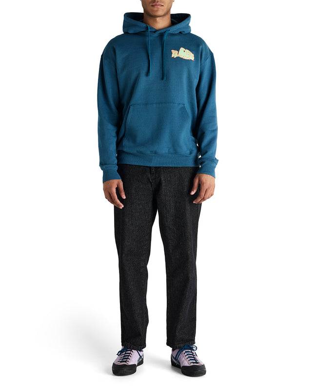 Snoozin Hoodie - Indian Teal