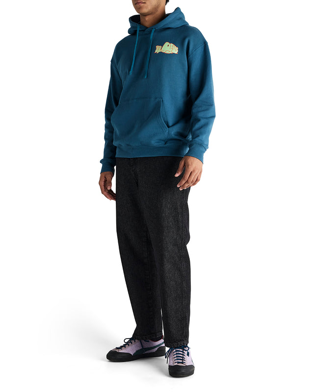 Snoozin Hoodie - Indian Teal