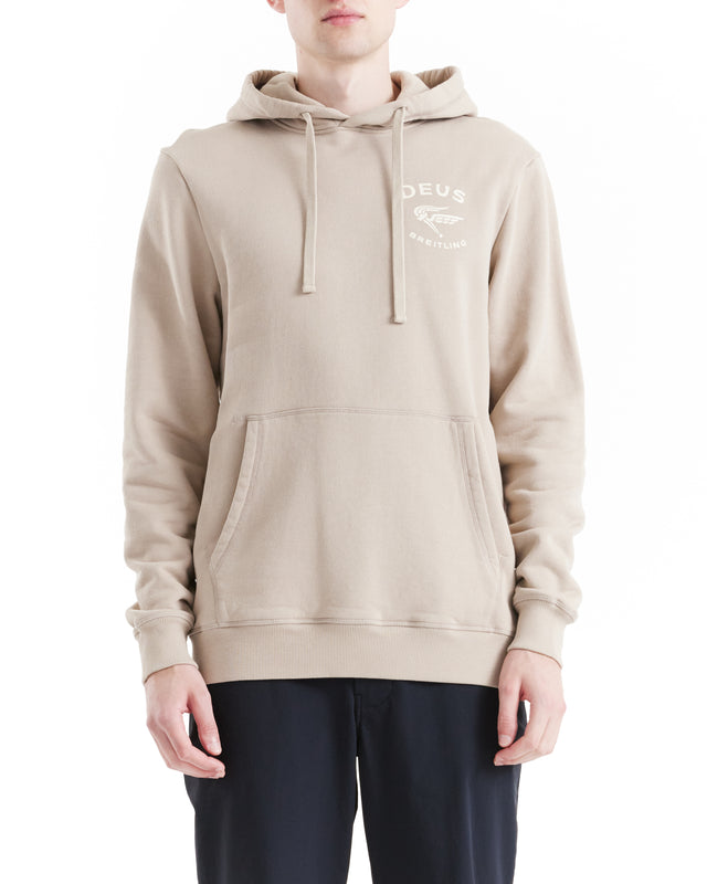 College Hoodie - Light Taupe