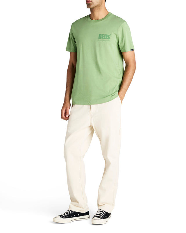 Drop Down Tee - Tendril Green