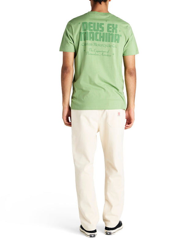 Drop Down Tee - Tendril Green