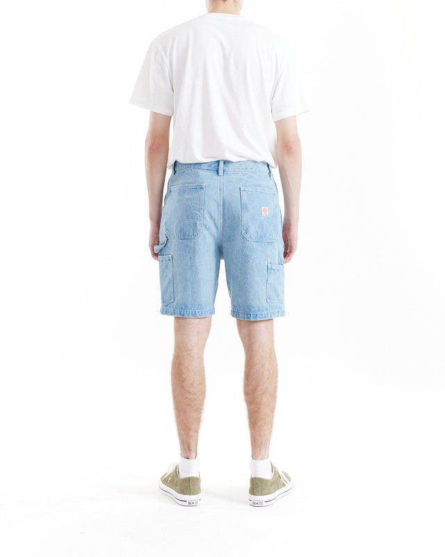 Big Fella Denim Short - Lt Stone