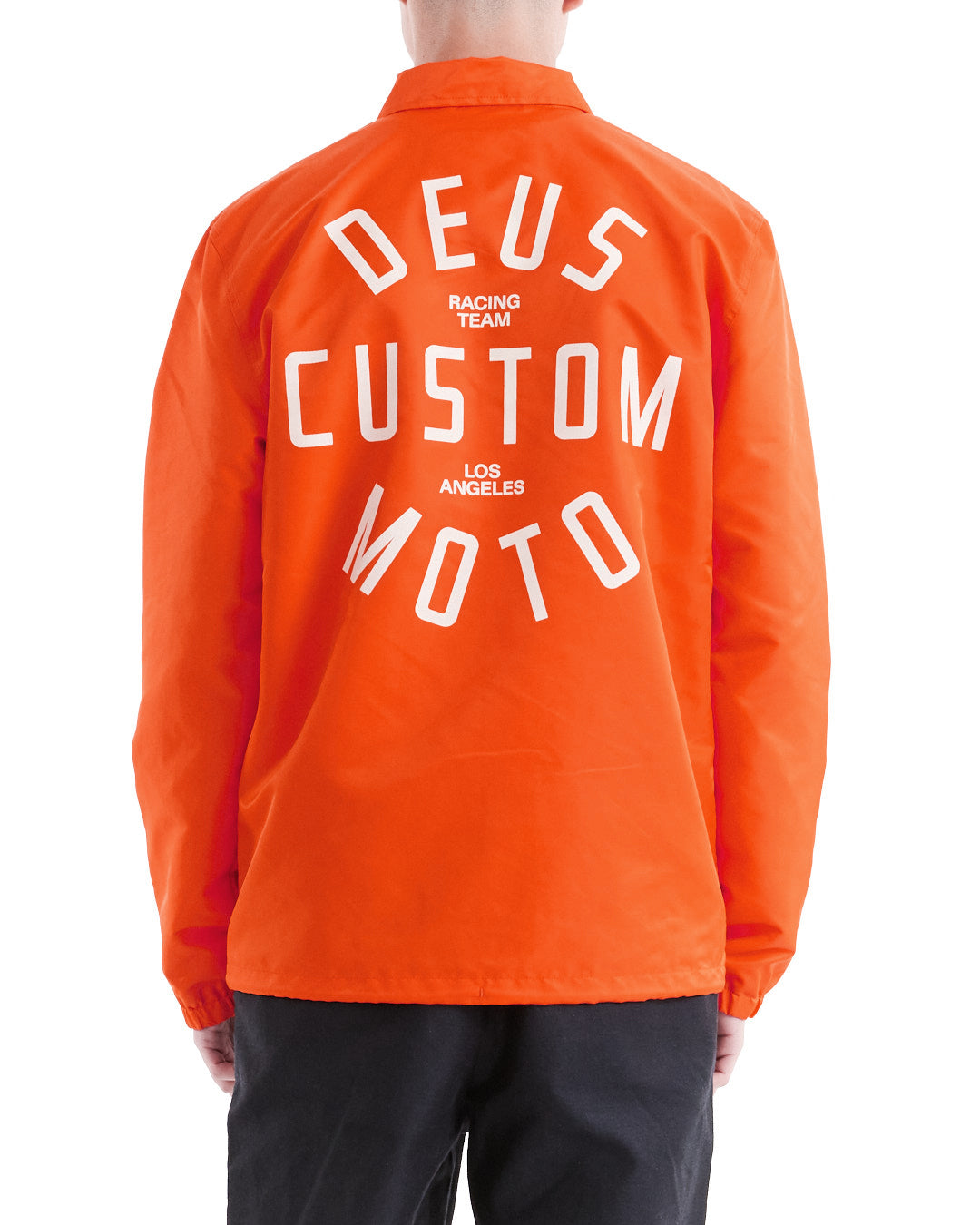 Jackets | Deus Ex Machina | Engineer Nylon Coach - Tangerine Tango