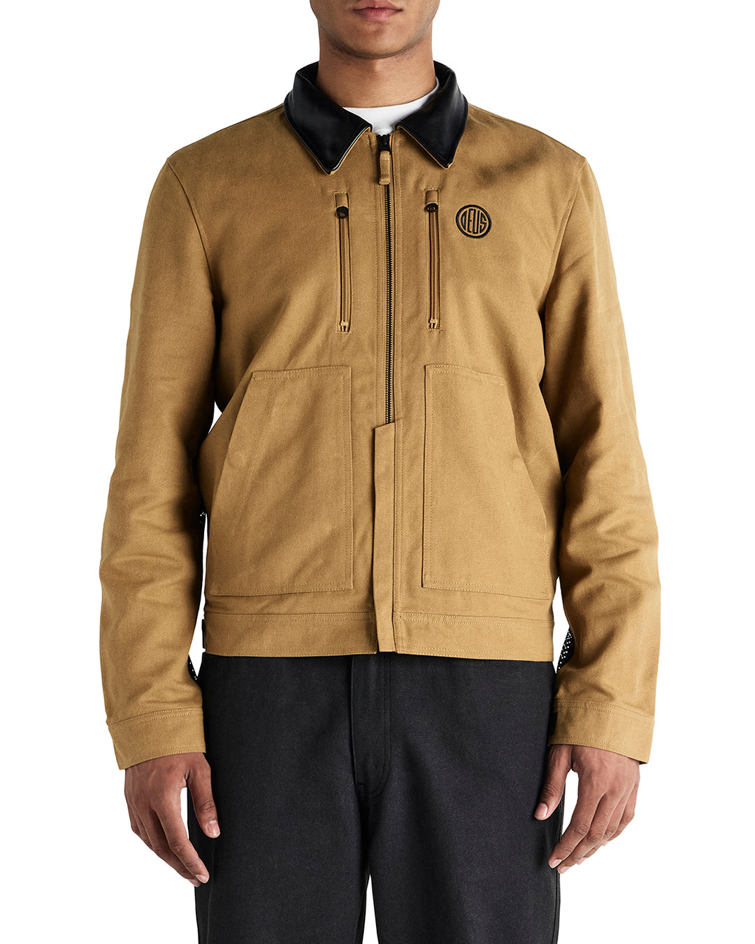 Jackets | Deus Ex Machina | Road Mesh Jacket - Dijon – Deus Ex