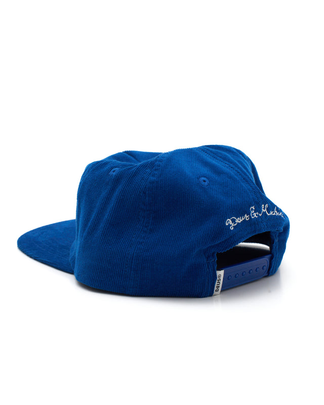 Squeak Cord Cap - Bright Cobalt