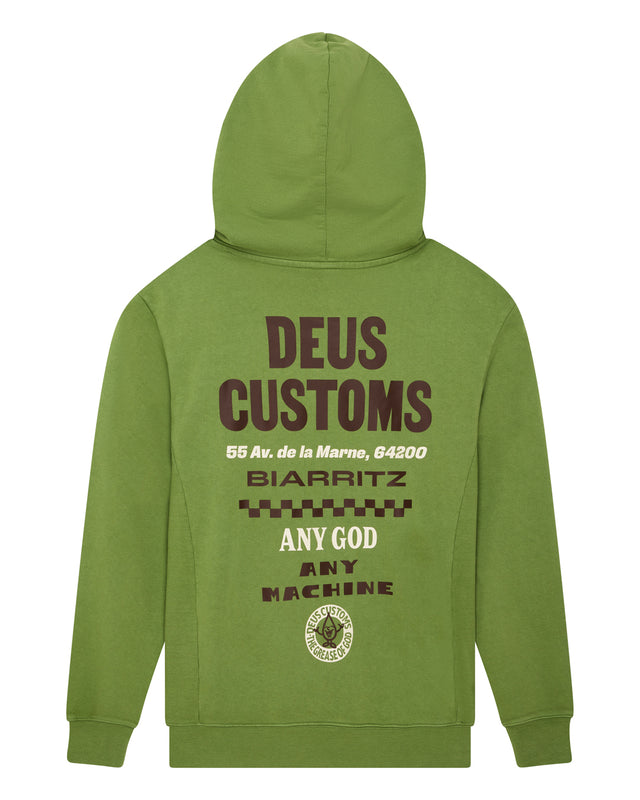 Tendril Hoodie - Tendril Green