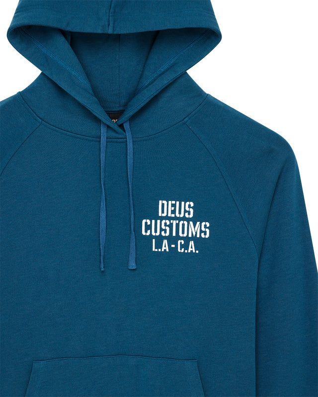 Quay Hoodie - Legion Blue