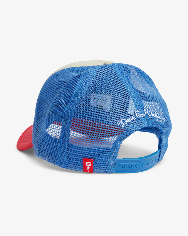 Baylands Trucker - Blue-Red