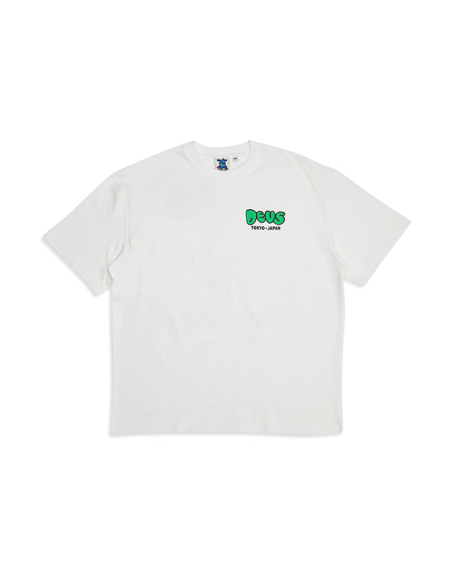 Sax and The City Ss Tee - Vintage White