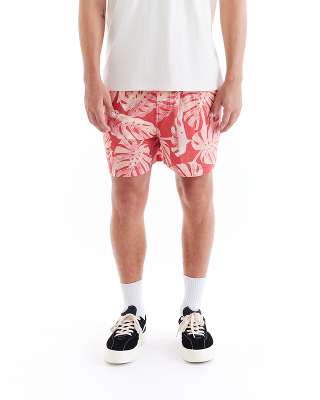 Ace Beach Short - Red