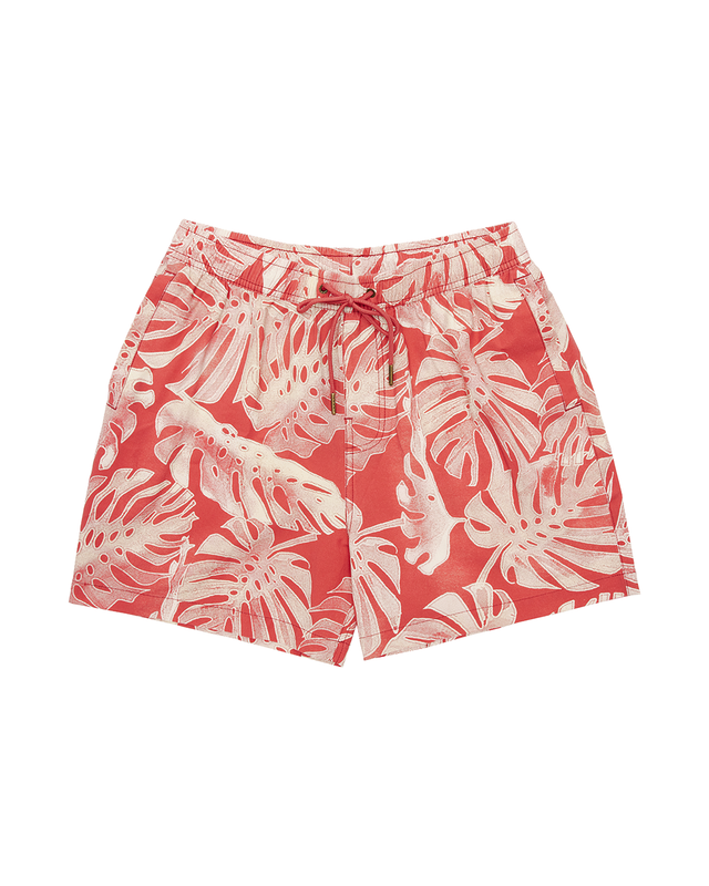 Ace Beach Short - Red