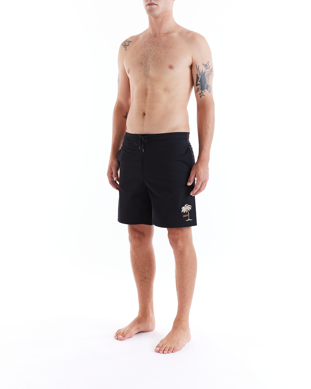 Tropical Boardshort - Black