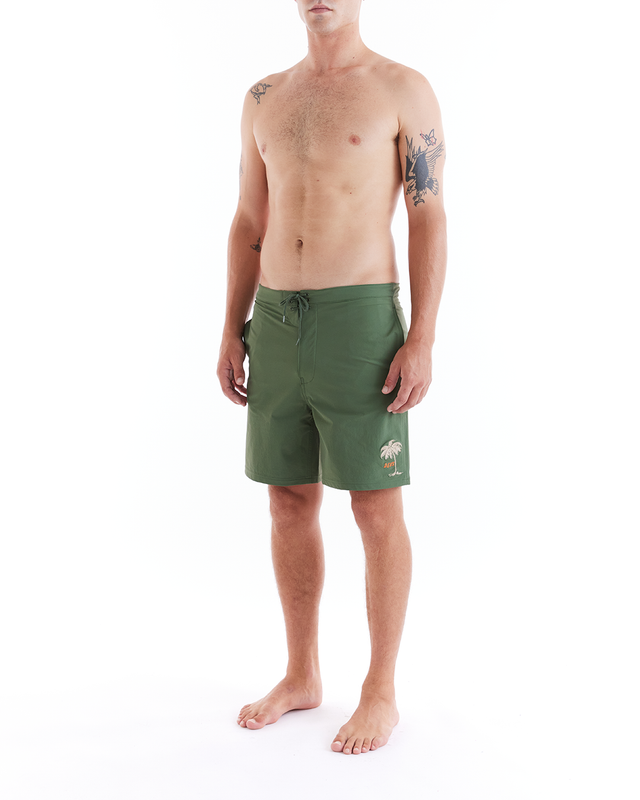 Tropical Boardshort - Pine