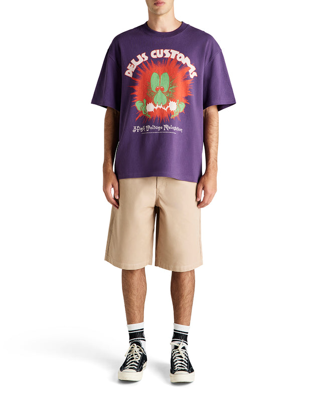 Zzzap Tee - Loganberry