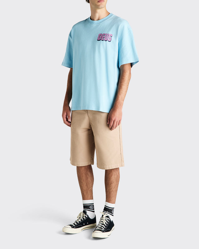 Primitive Fuel Tee - Sky Blue