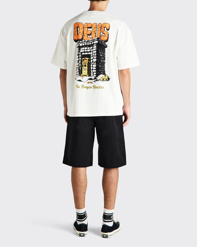 Primitive Fuel Tee - Vintage White