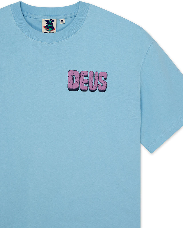 Primitive Fuel Tee - Sky Blue