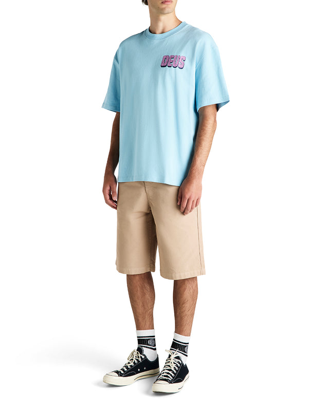 Primitive Fuel Tee - Sky Blue