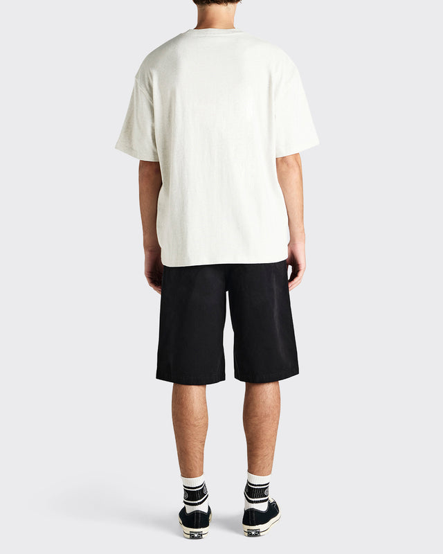 Plug And Play Tee - Light Grey Marle