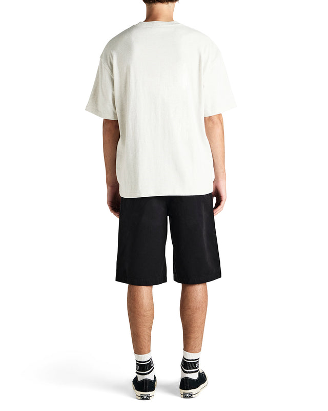 Plug And Play Tee - Light Grey Marle