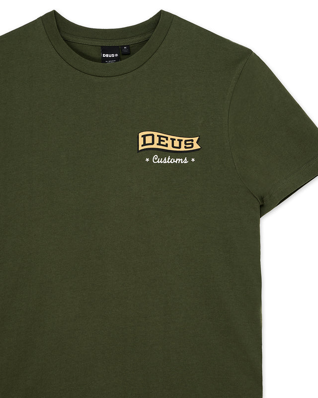 Memento Tee - Cypress Green