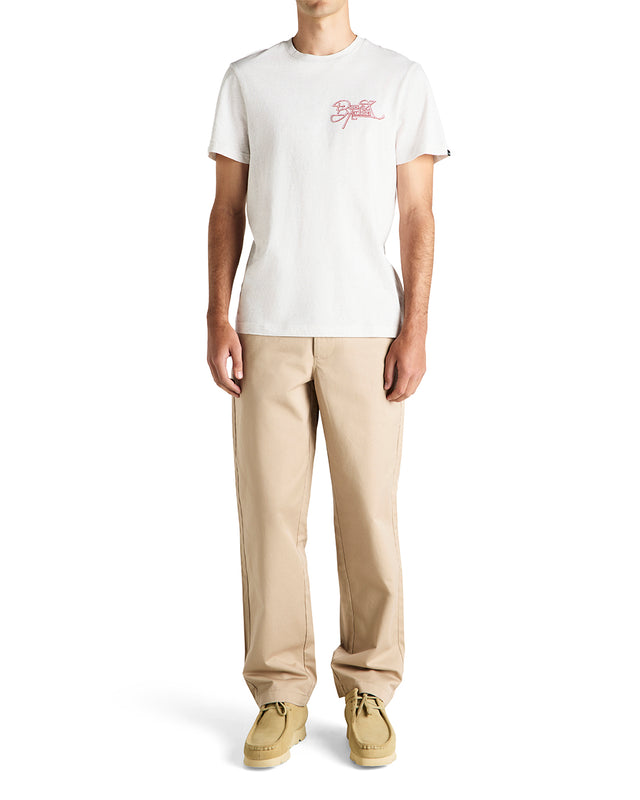 Hyperdrive Tee - Light Grey Marle