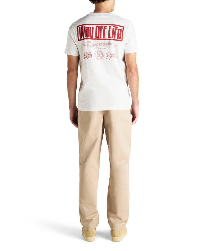 Hyperdrive Tee - Light Grey Marle