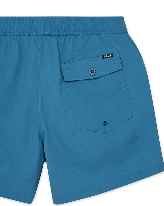 360 Swim Short - Wave Ride Blue
