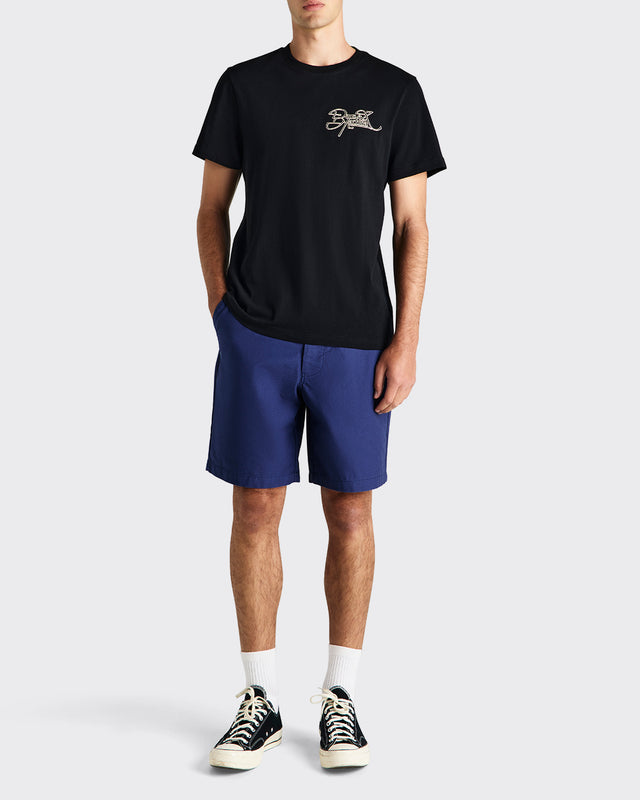 Hank Reverse Twill Short - Mechanic Blue